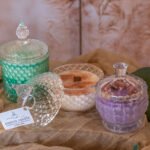 Χειροποίητο αρωματικό κερί  σε Φοντανιέρα