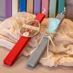 Χειροποίητες λαμπάδες με μελισσοκέρι